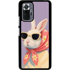 Coque Xiaomi Redmi Note 10 Pro - Easter 2026 Rabbit with scarf