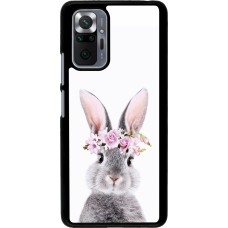 Coque Xiaomi Redmi Note 10 Pro - Easter 2023 flower bunny