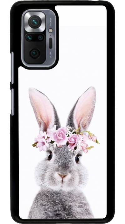 Coque Xiaomi Redmi Note 10 Pro - Easter 2023 flower bunny