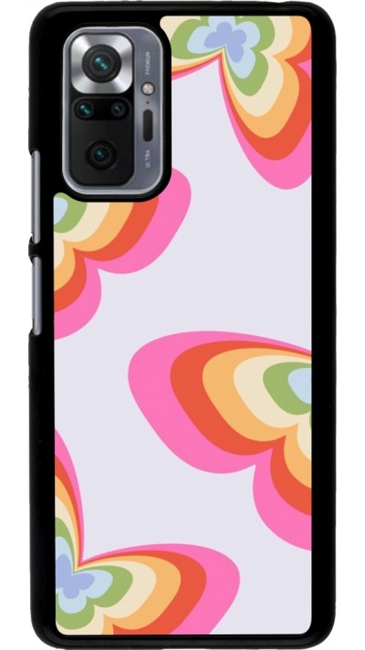 Xiaomi Redmi Note 10 Pro Case Hülle - Easter 2024 rainbow butterflies