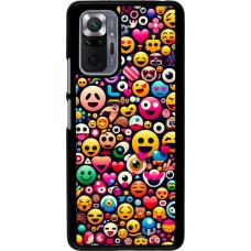 Coque Xiaomi Redmi Note 10 Pro - Emoji Mix Color