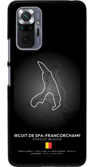Coque Xiaomi Redmi Note 10 Pro - F1 Track 2025 Belgium