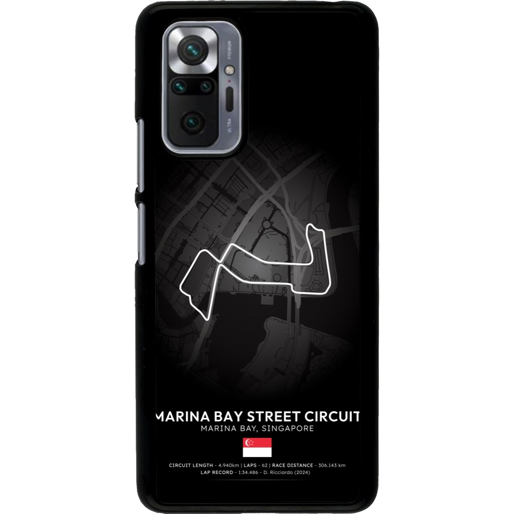 Xiaomi Redmi Note 10 Pro Case Hülle - F1 Track 2025 Singapore