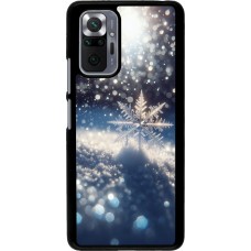 Xiaomi Redmi Note 10 Pro Case Hülle - Schneeflocke Solar Glanz