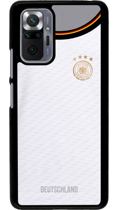 Xiaomi Redmi Note 10 Pro Case Hülle - Deutschland 2022 personalisierbares Fußballtrikot