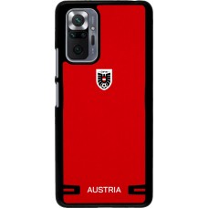 Coque Xiaomi Redmi Note 10 Pro - Maillot de football Autriche 2026 personnalisable