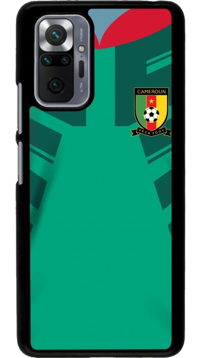 Xiaomi Redmi Note 10 Pro Case Hülle - Kamerun 2022 personalisierbares Fussballtrikot