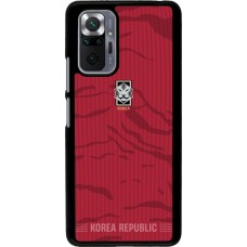 Coque Xiaomi Redmi Note 10 Pro - Maillot de football Corée du Sud 2026 personnalisable