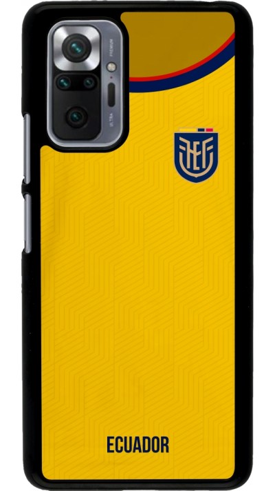 Xiaomi Redmi Note 10 Pro Case Hülle - Ecuador 2022 Fußballtrikot