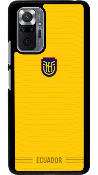 Xiaomi Redmi Note 10 Pro Case Hülle - Ecuador 2026 personalisierbares Fussballtrikot
