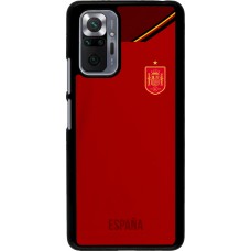 Xiaomi Redmi Note 10 Pro Case Hülle - Spanien 2022 personalisierbares Fußballtrikot