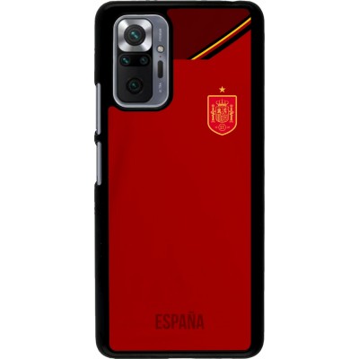 Coque Xiaomi Redmi Note 10 Pro - Maillot de football Espagne 2022 personnalisable