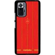 Coque Xiaomi Redmi Note 10 Pro - Maillot de football Espagne 2026 personnalisable