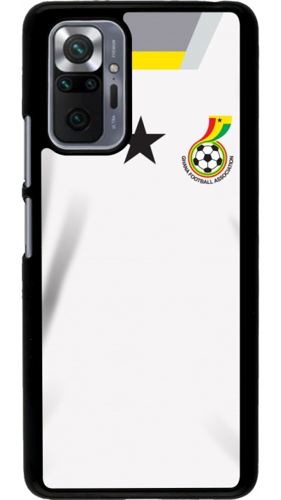 Xiaomi Redmi Note 10 Pro Case Hülle - Ghana 2022 personalisierbares Fussballtrikot