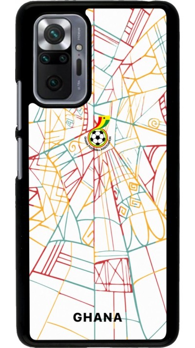 Xiaomi Redmi Note 10 Pro Case Hülle - Ghana 2026 personalisierbares Fussballtrikot