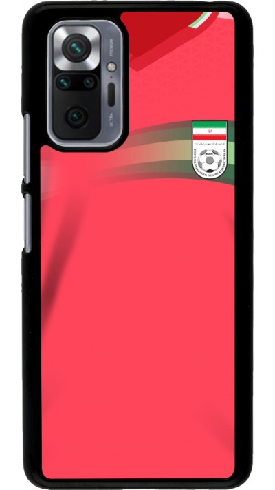 Coque Xiaomi Redmi Note 10 Pro - Maillot de football Iran 2022 personnalisable