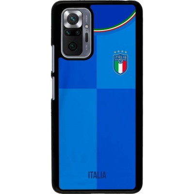 Xiaomi Redmi Note 10 Pro Case Hülle - Italien 2022 personalisierbares Fußballtrikot