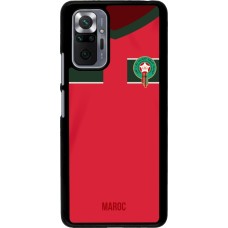 Xiaomi Redmi Note 10 Pro Case Hülle - Marokko 2022 personalisierbares Fussballtrikot