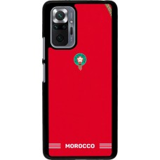 Coque Xiaomi Redmi Note 10 Pro - Maillot de football Maroc 2026 personnalisable