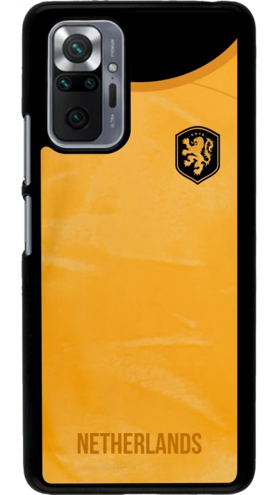Coque Xiaomi Redmi Note 10 Pro - Maillot de football Pays-Bas 2022 personnalisable