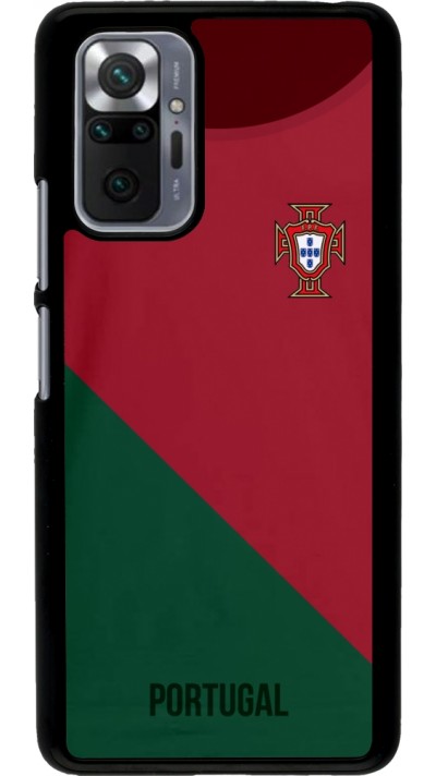 Xiaomi Redmi Note 10 Pro Case Hülle - Fussballtrikot Portugal2022