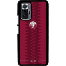 Coque Xiaomi Redmi Note 10 Pro - Maillot de football Qatar 2026 personnalisable