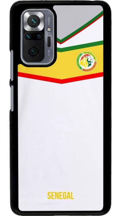 Coque Xiaomi Redmi Note 10 Pro - Maillot de football Senegal 2022 personnalisable