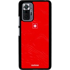 Coque Xiaomi Redmi Note 10 Pro - Maillot de football Suisse 2026 personnalisable