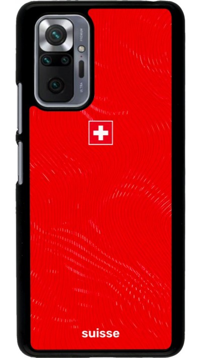 Coque Xiaomi Redmi Note 10 Pro - Maillot de football Suisse 2026 personnalisable