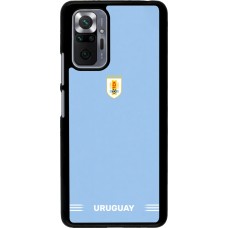 Coque Xiaomi Redmi Note 10 Pro - Maillot de football Uruguay 2026 personnalisable