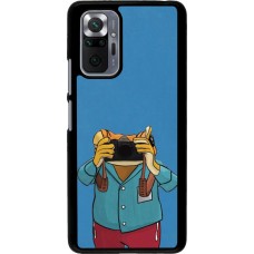 Xiaomi Redmi Note 10 Pro Case Hülle - Frog with camera DTMF