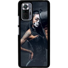 Xiaomi Redmi Note 10 Pro Case Hülle - Halloween 22 Tattooed Girl
