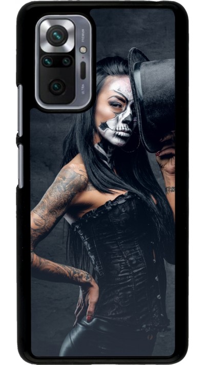 Coque Xiaomi Redmi Note 10 Pro - Halloween 22 Tattooed Girl