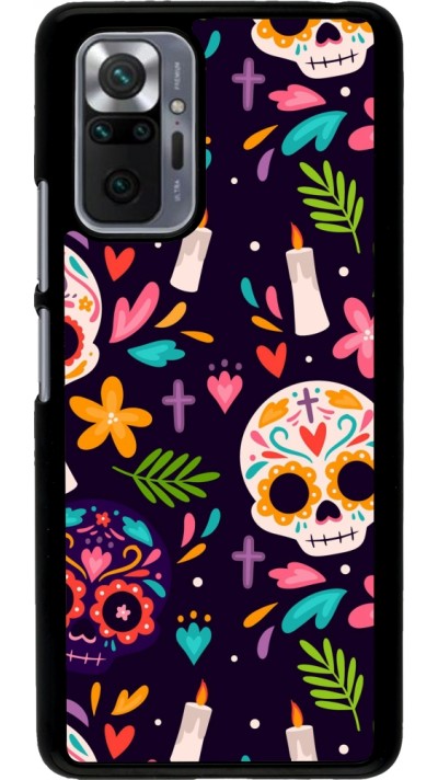 Xiaomi Redmi Note 10 Pro Case Hülle - Halloween 2023 mexican style