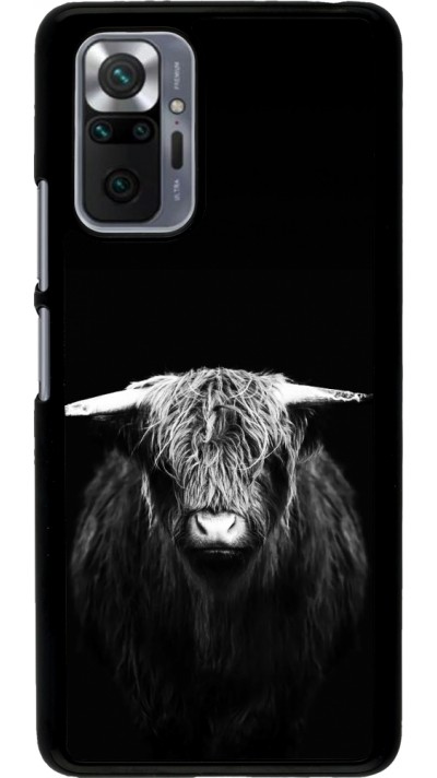 Coque Xiaomi Redmi Note 10 Pro - Highland calf black
