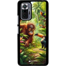 Xiaomi Redmi Note 10 Pro Case Hülle - Tropischer Dschungel Tayrona