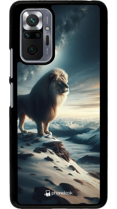Coque Xiaomi Redmi Note 10 Pro - Le lion blanc