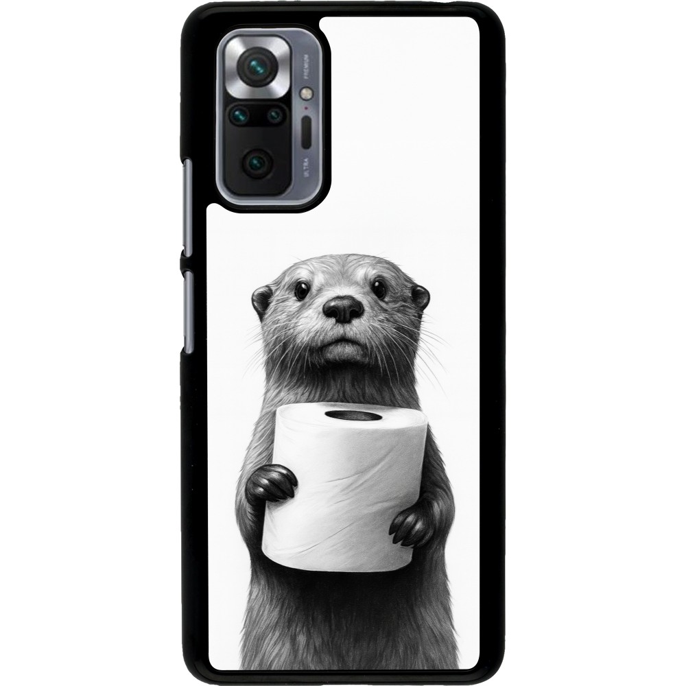 Xiaomi Redmi Note 10 Pro Case Hülle - Otter Toilettenpapier