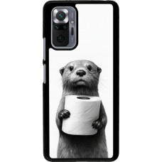 Xiaomi Redmi Note 10 Pro Case Hülle - Otter Toilettenpapier