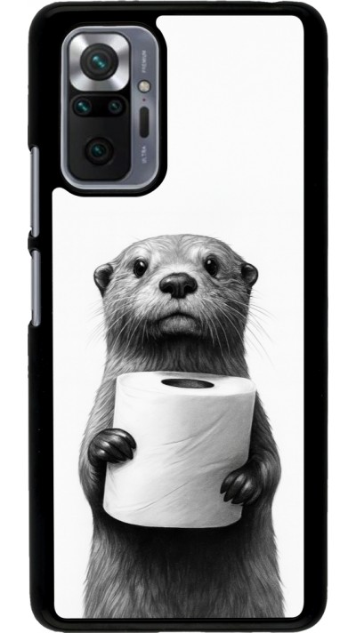 Xiaomi Redmi Note 10 Pro Case Hülle - Otter Toilettenpapier