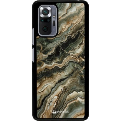 Xiaomi Redmi Note 10 Pro Case Hülle - Oliv Marmor