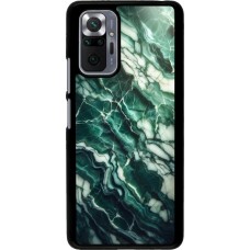 Xiaomi Redmi Note 10 Pro Case Hülle - Majestätischer grüner Marmor