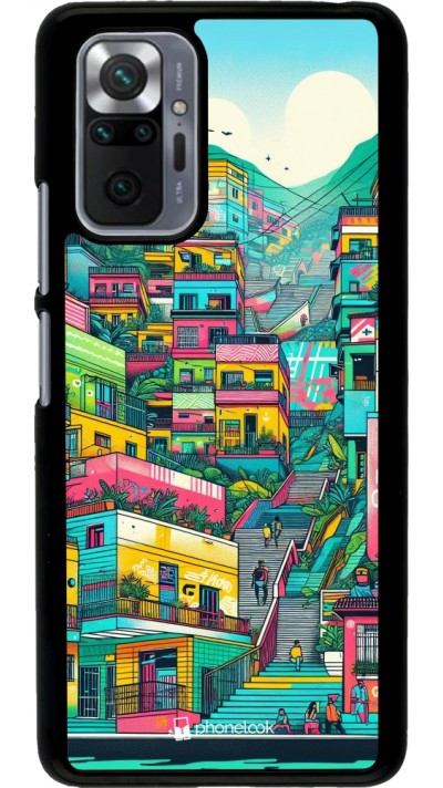 Xiaomi Redmi Note 10 Pro Case Hülle - Medellin Comuna 13 Kunst