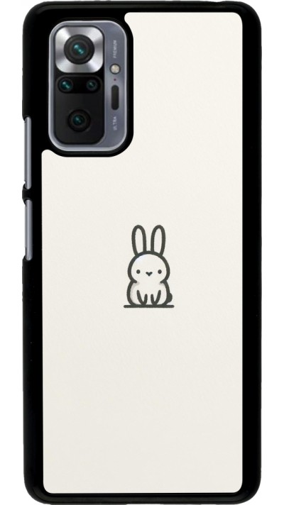 Coque Xiaomi Redmi Note 10 Pro - Minimal bunny cutie