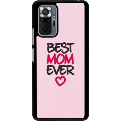 Xiaomi Redmi Note 10 Pro Case Hülle - Mom 2023 best Mom ever pink