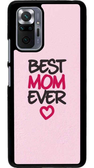 Xiaomi Redmi Note 10 Pro Case Hülle - Mom 2023 best Mom ever pink
