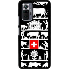 Coque Xiaomi Redmi Note 10 Pro - Poya Suisse 1 noir