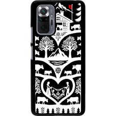 Coque Xiaomi Redmi Note 10 Pro - Poya Suisse 2 noir