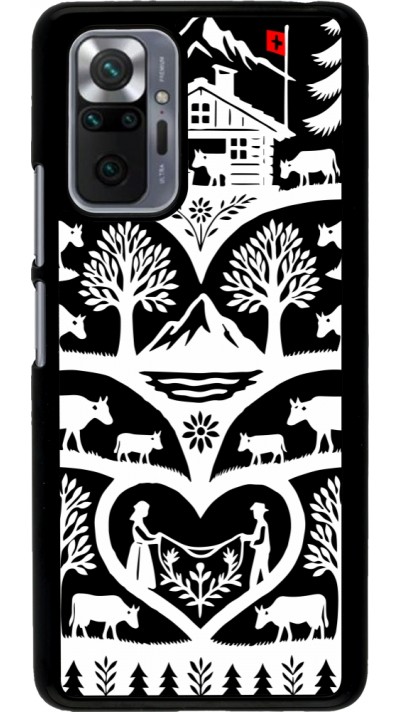 Coque Xiaomi Redmi Note 10 Pro - Poya Suisse 2 noir