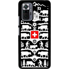 Coque Xiaomi Redmi Note 10 Pro - Poya Suisse 3 noir